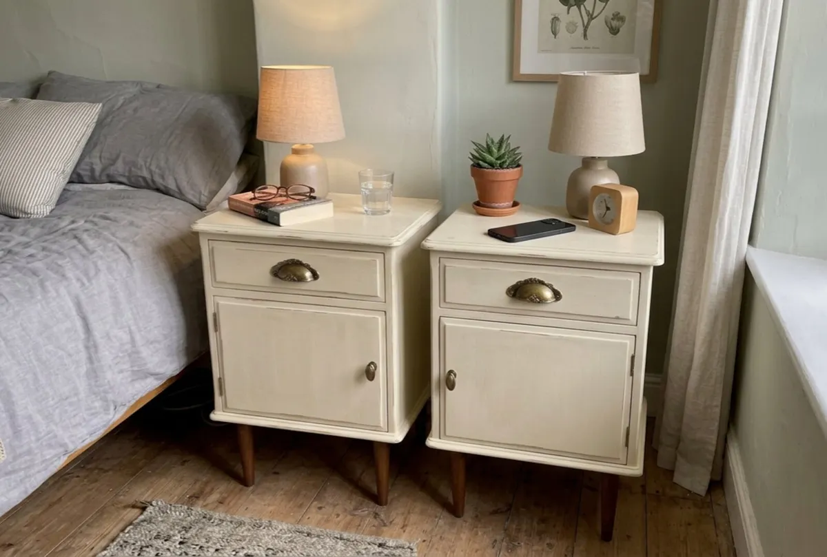 Two Bedside Lockers (Pair) - Image 2
