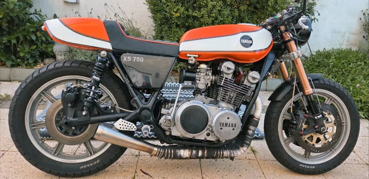 Yamaha XS 750 modified. - Image 1