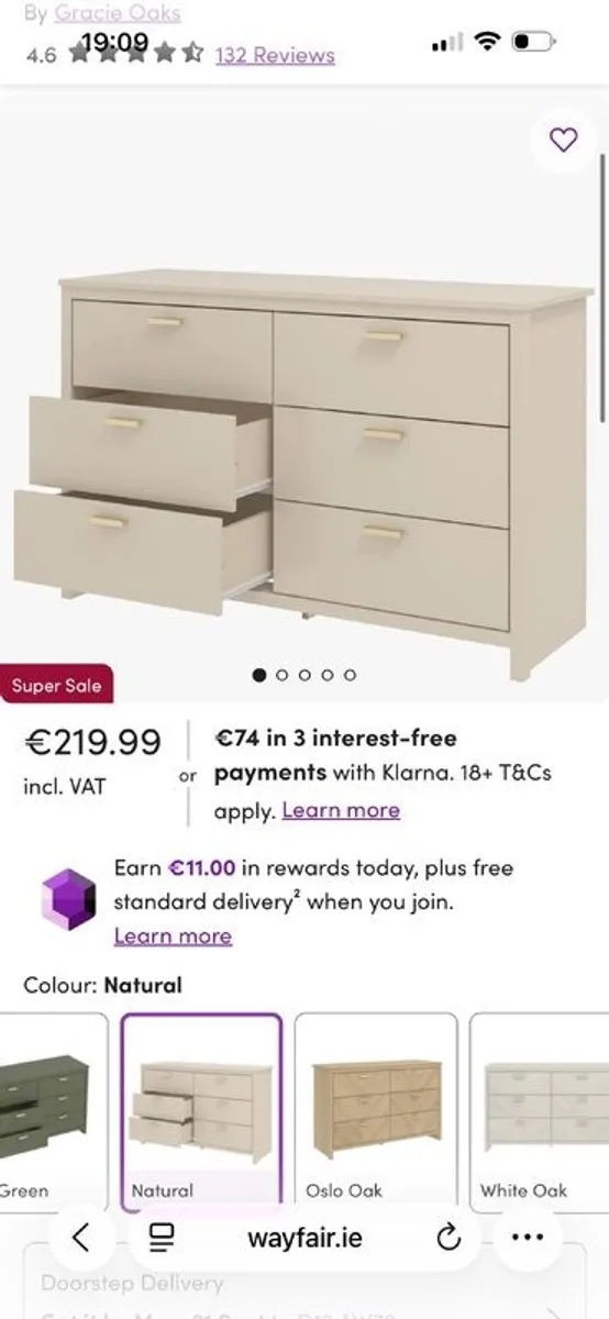 furniture chest of drawers - Image 2