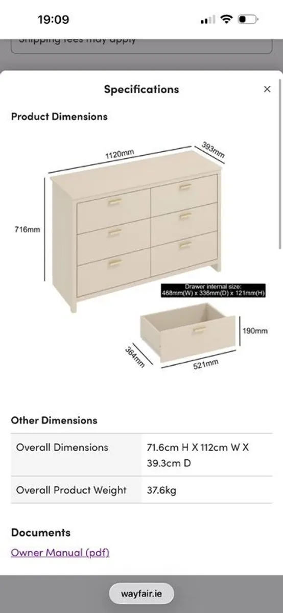 furniture chest of drawers - Image 3
