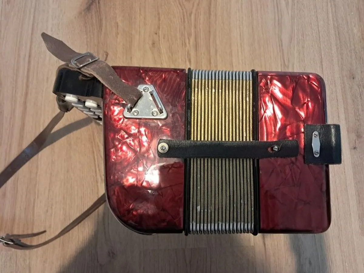 Hohner Black Dot button Accordion - Image 3