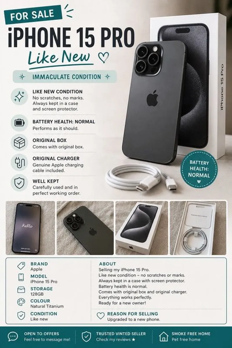 Iphone 15 Pro - Image 1