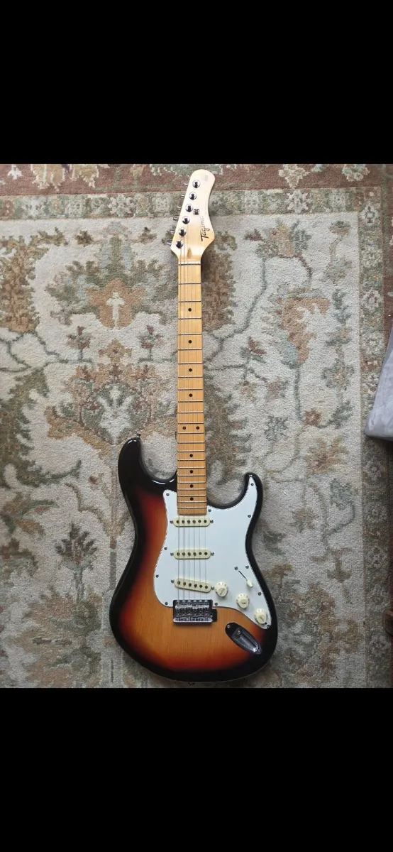 Electric guitar with upgrades - Image 1