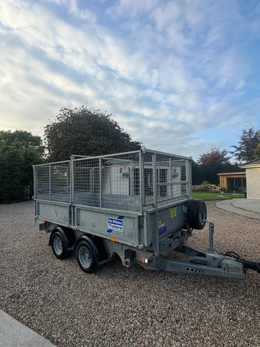 2024 10x5,6 Ifor Williams Tipper C/w high mesh - Image 1