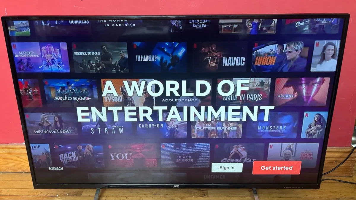 42” JVC TV with NowTV smart stick - Image 3