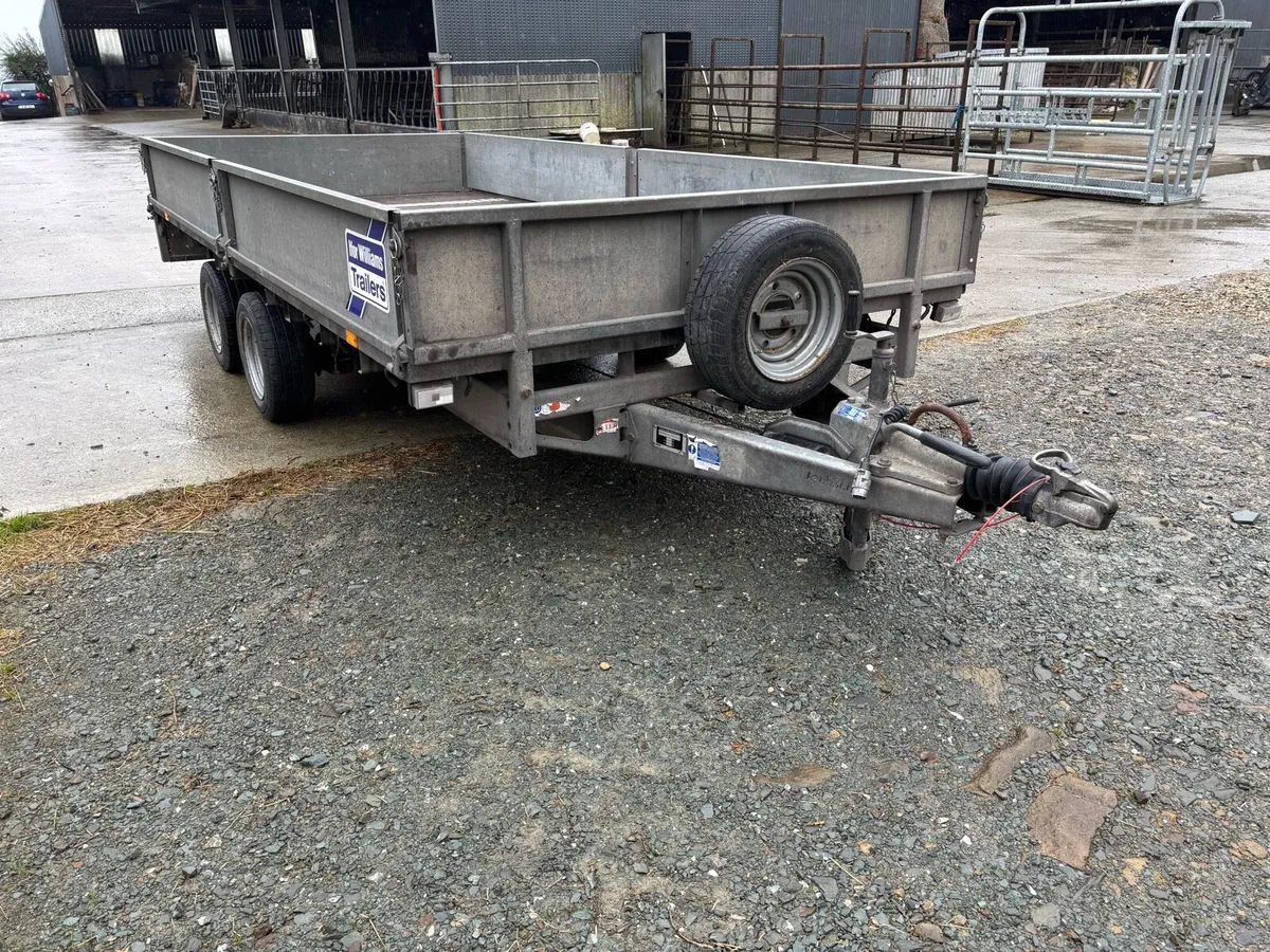Ifor Williams 14ft x6’6” Dropside Trailer - Image 1