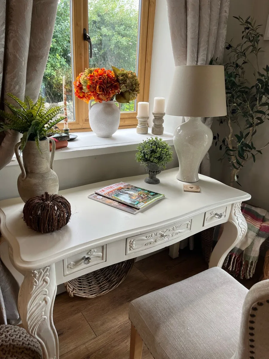 French dressing table / console / desk / table - Image 3