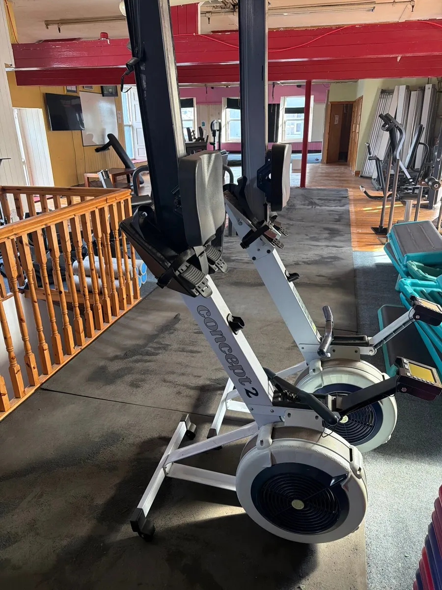 Concept 2 pm3 rowing machines