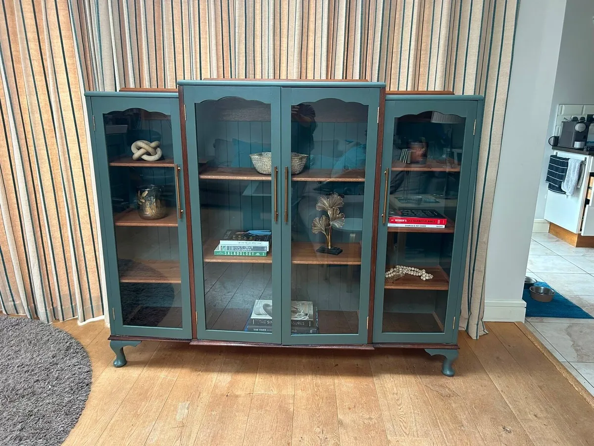 Glass display cabinet / sideboard - Image 2