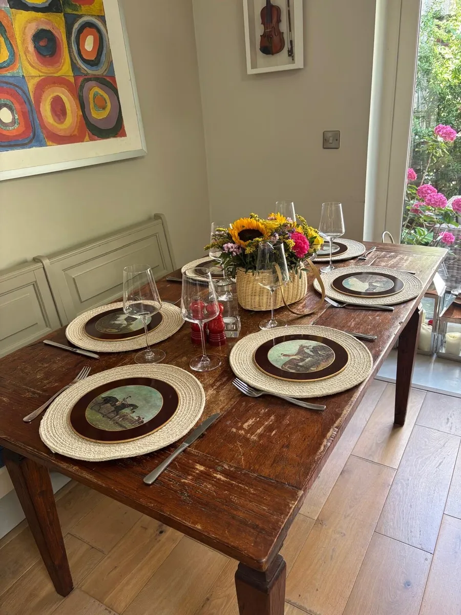 Dining Room Table - Vintage Mahogany - Image 3