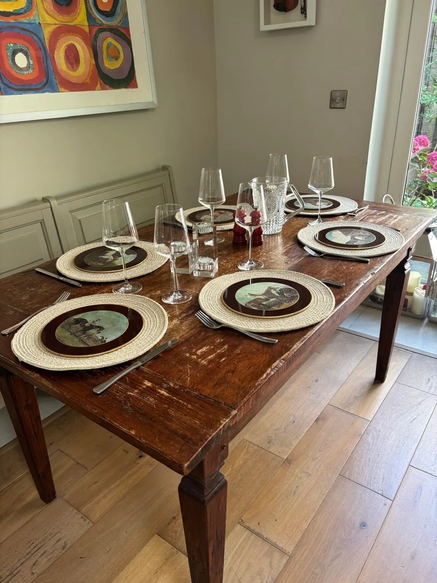 Dining Room Table - Vintage Mahogany - Image 2