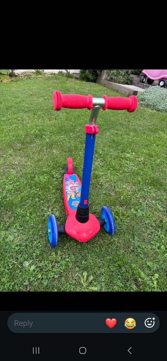 Paw patrol scooter - Image 1