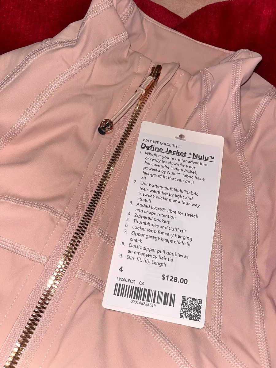 Lululemon pink define jacket - Image 4