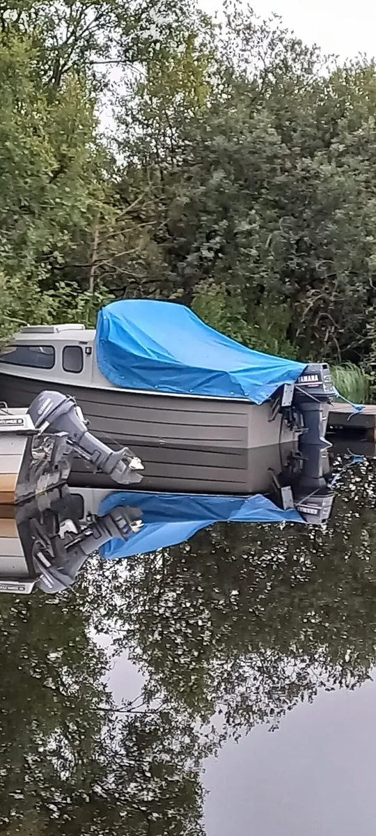18ft Mayland  cabin crusier with trailer and 40hp - Image 1