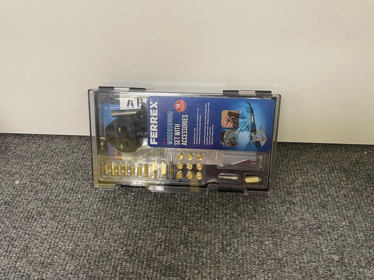 Ferrex Woodburning Set With Accessories - Image 1