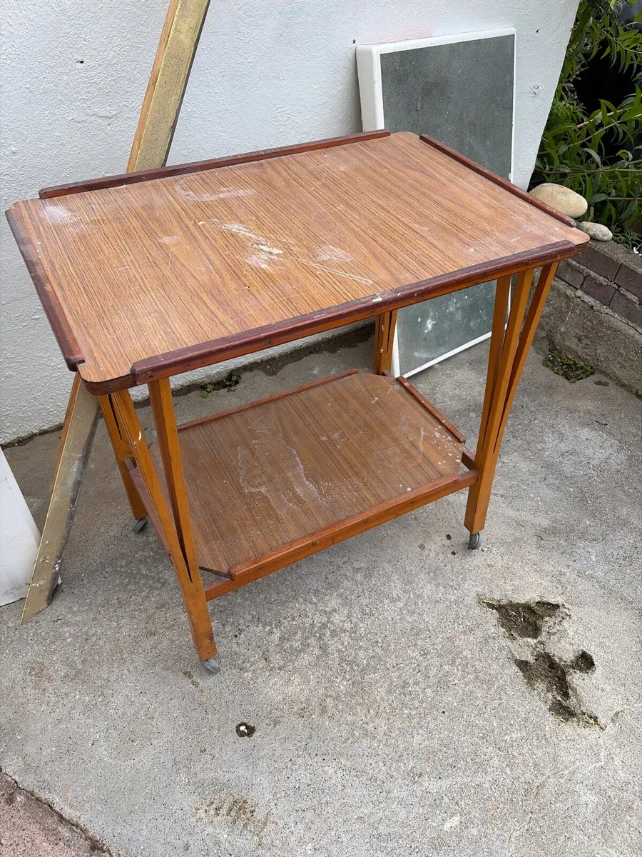 Vintage trolley