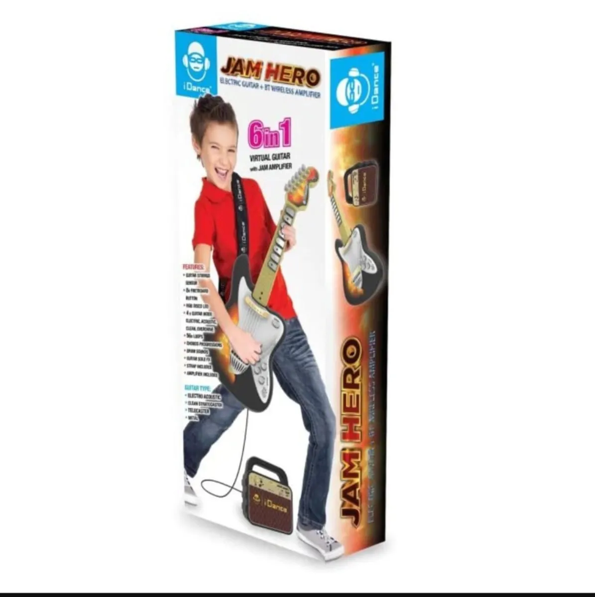 iDance Jam Hero Guitar & Wireless Amplifier - Image 1