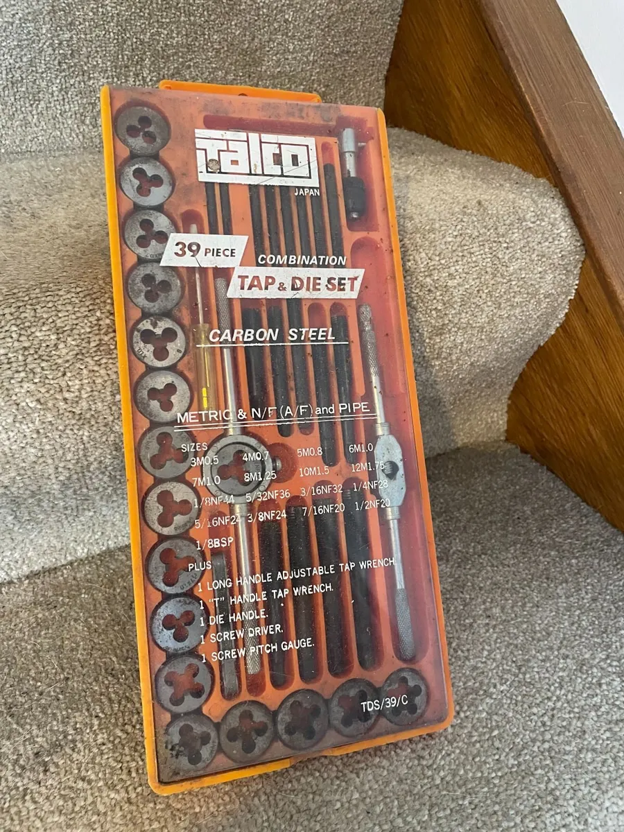 Vintage Talco 39-piece Tap and Die Set - Image 1