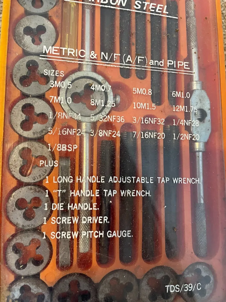 Vintage Talco 39-piece Tap and Die Set - Image 2