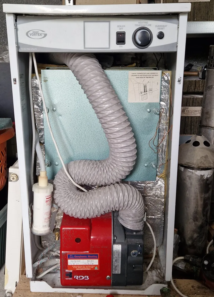 Grant Vortex oil condensing boiler & tank - Image 2