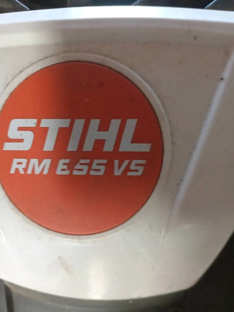 As new stihl 655vs mower - Image 2