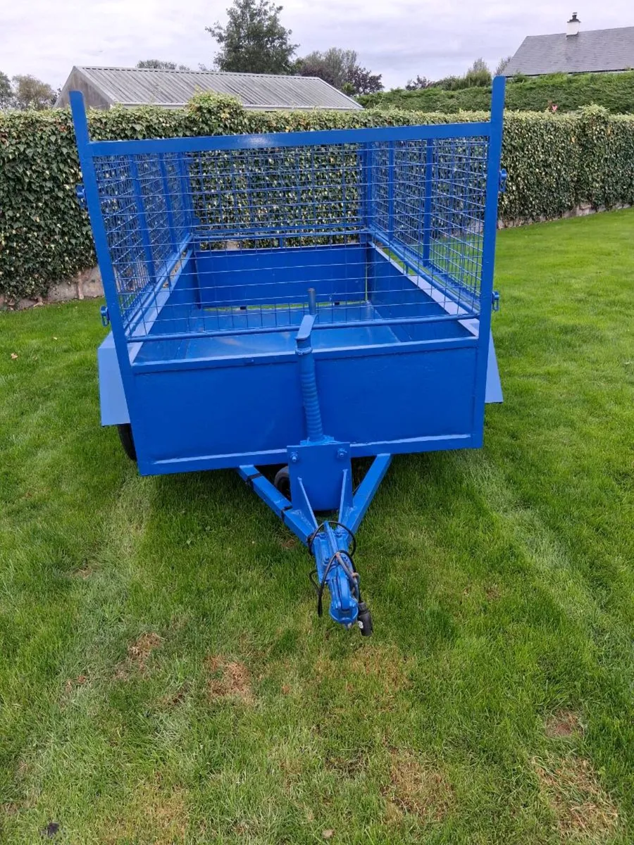 8x4 steel trailer - Image 1