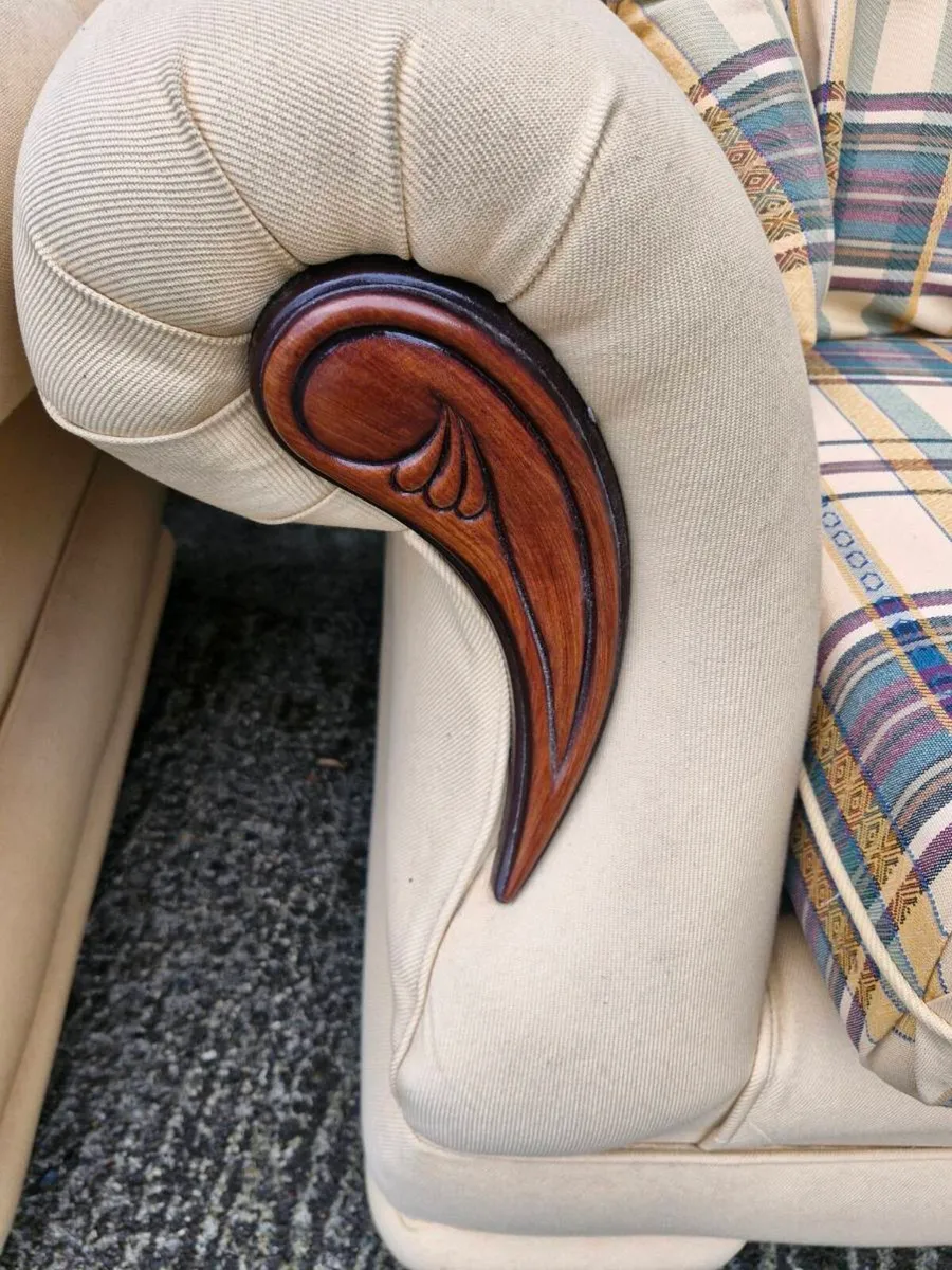 2 seater and single seater couch sofa - Image 3
