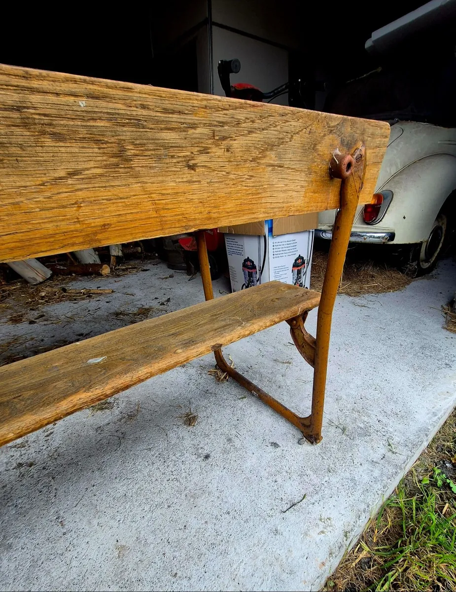 Old School Desk - Image 3