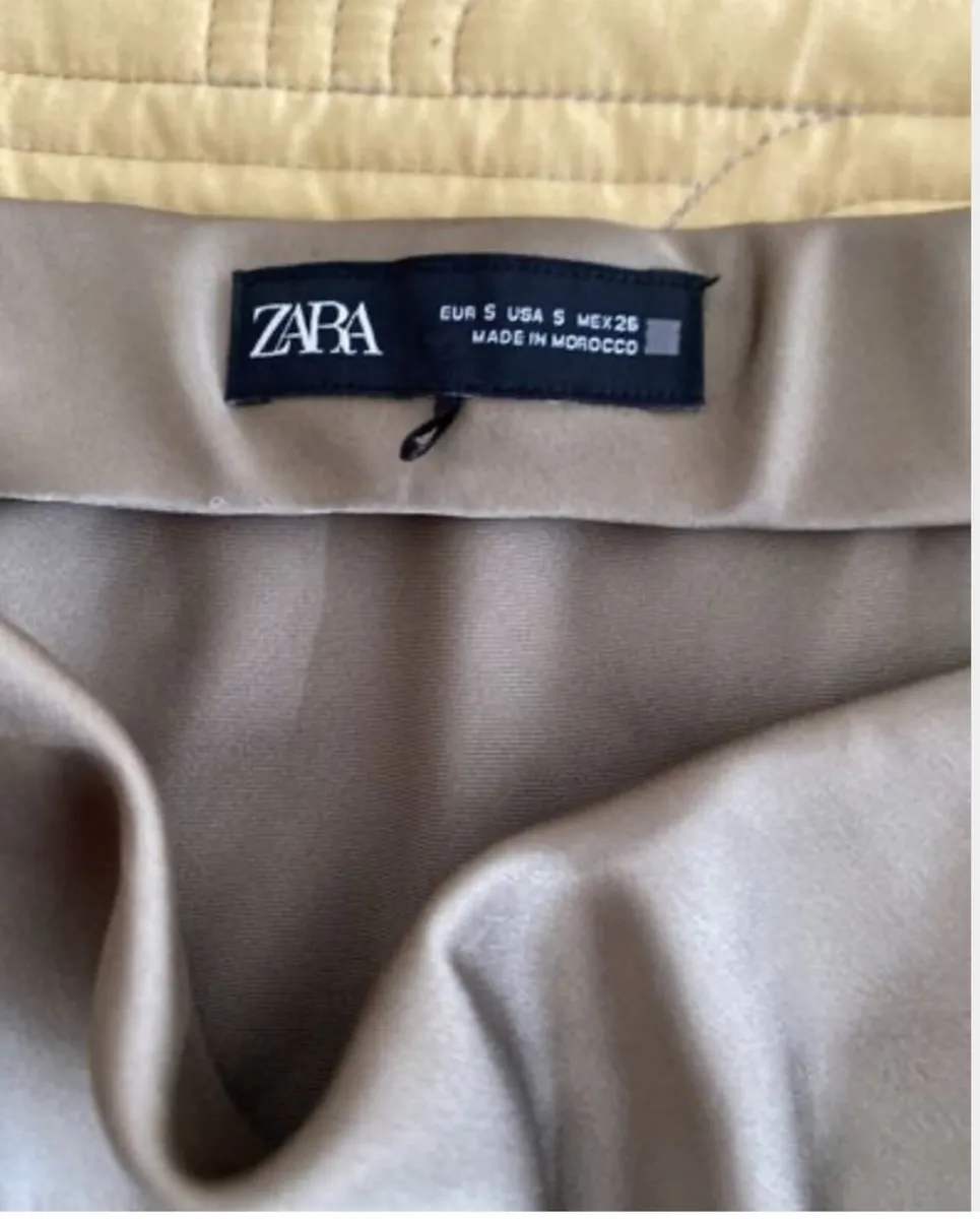 Zara satin skirt size S - Image 3