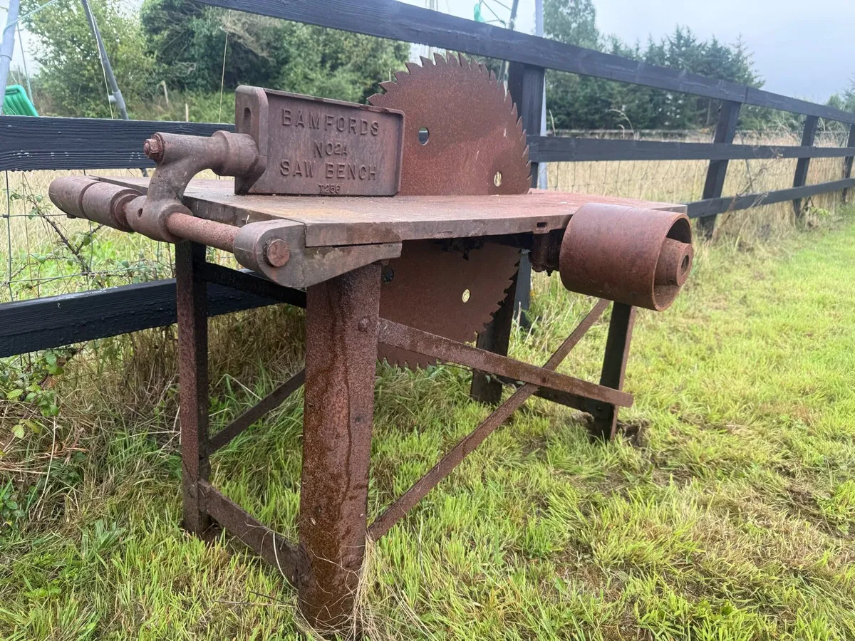 Vintage Bamford Saw Bench - Image 3