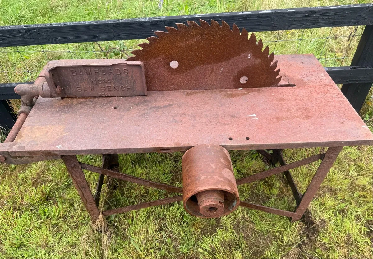 Vintage Bamford Saw Bench - Image 4