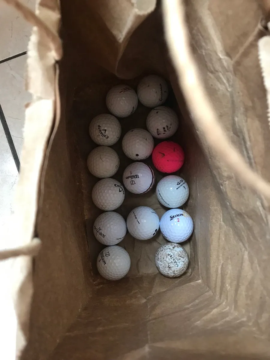 30 Golf Balls - Mixed Brands - Image 1