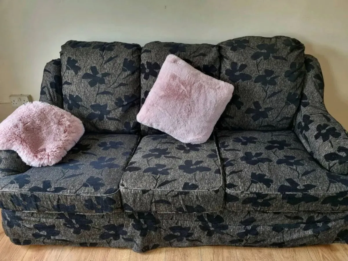 sofa seatee 3 seater couch Furniture TRALEE - Image 1