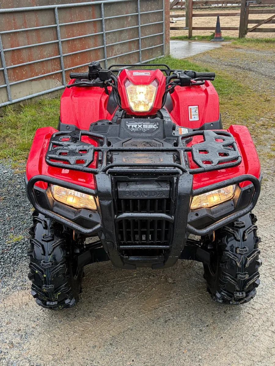 520 honda farm quad - Image 2