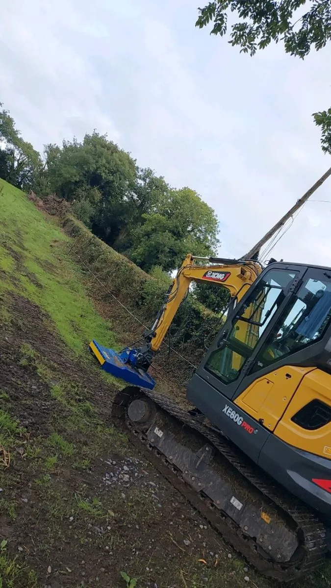 Hedge cutting/mulching land clearance - Image 1