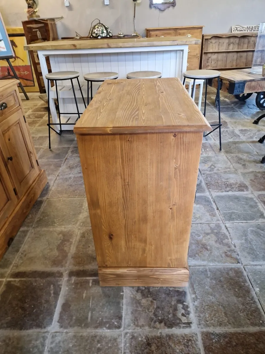 Vintage pine sideboard - Image 4