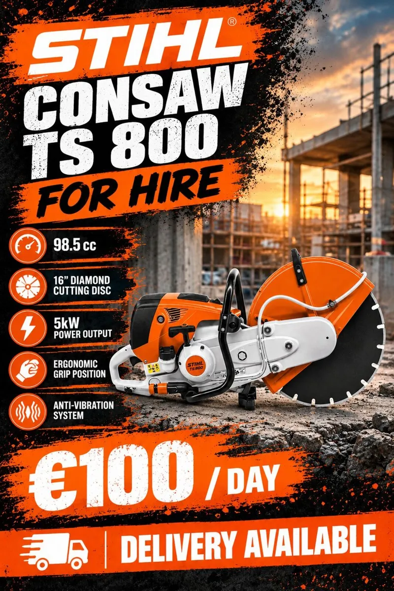 STHIL CONSAW TS800 - FOR HIRE