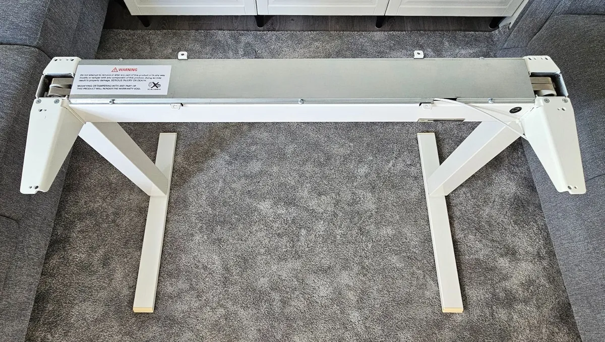 Height-Adjustable Desk - 120 x 80cm - Image 4