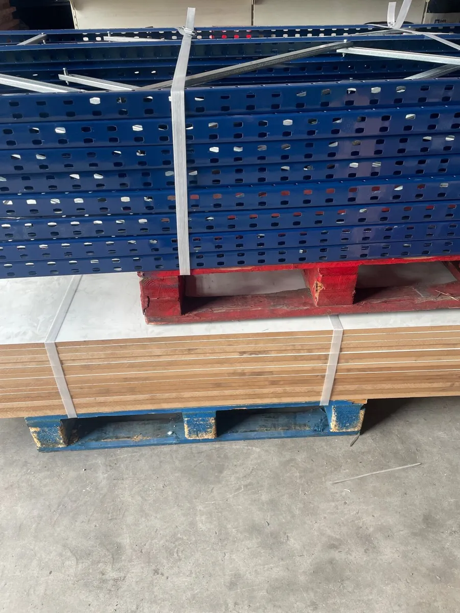 Used pallet racking and Longspan racking - Image 1