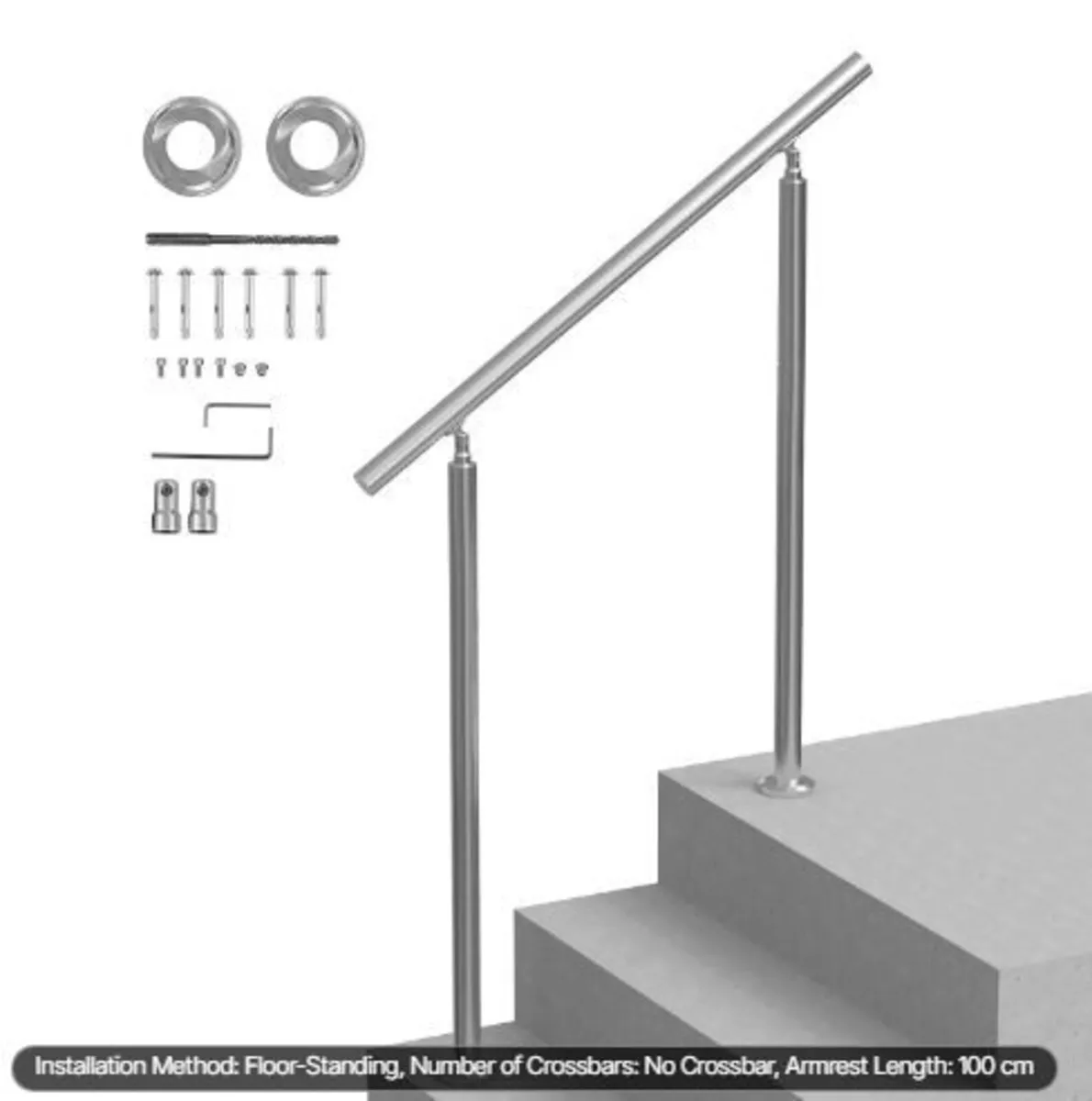 Handrails for Outdoor Steps, - Image 1