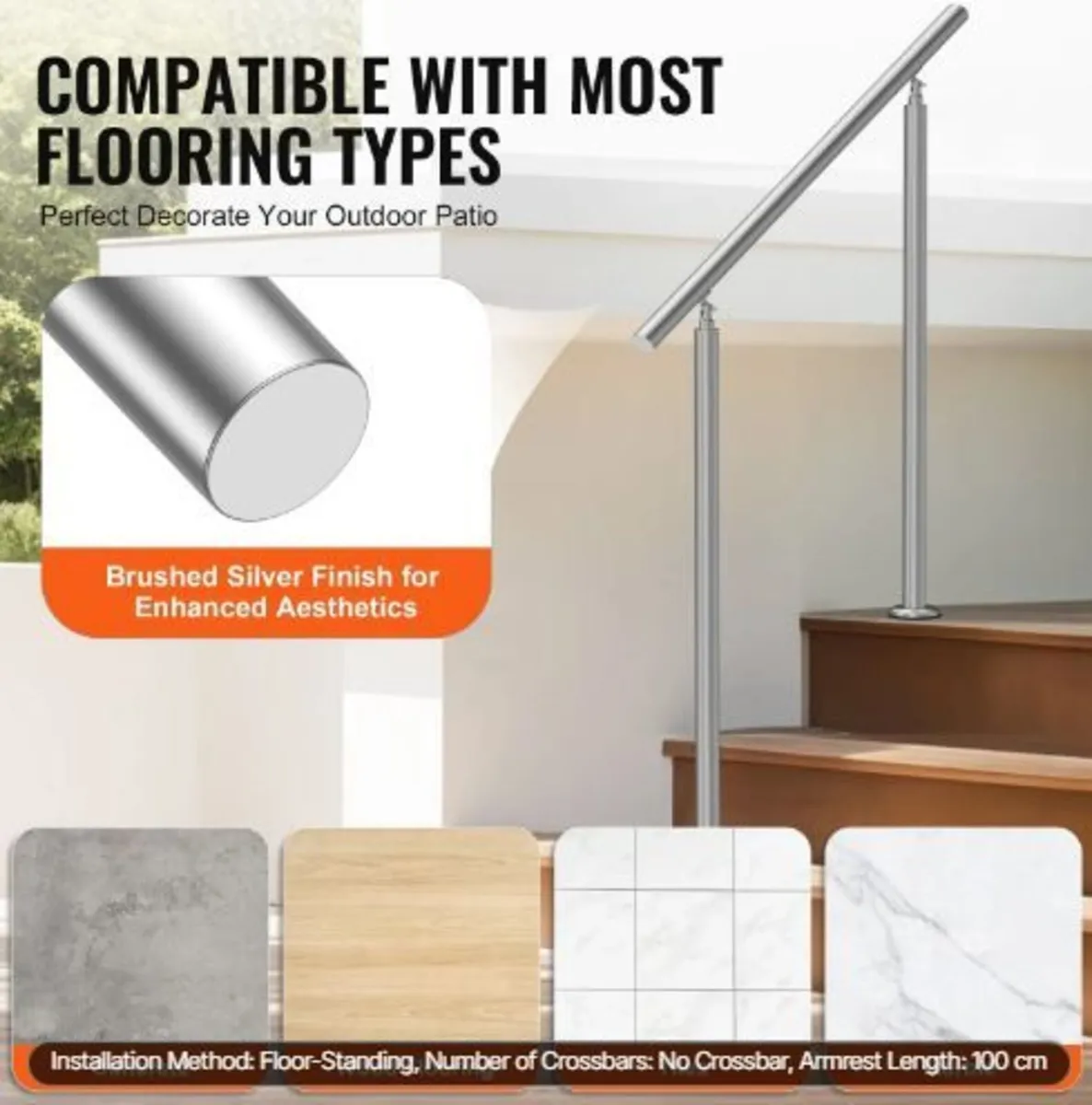Handrails for Outdoor Steps, - Image 2