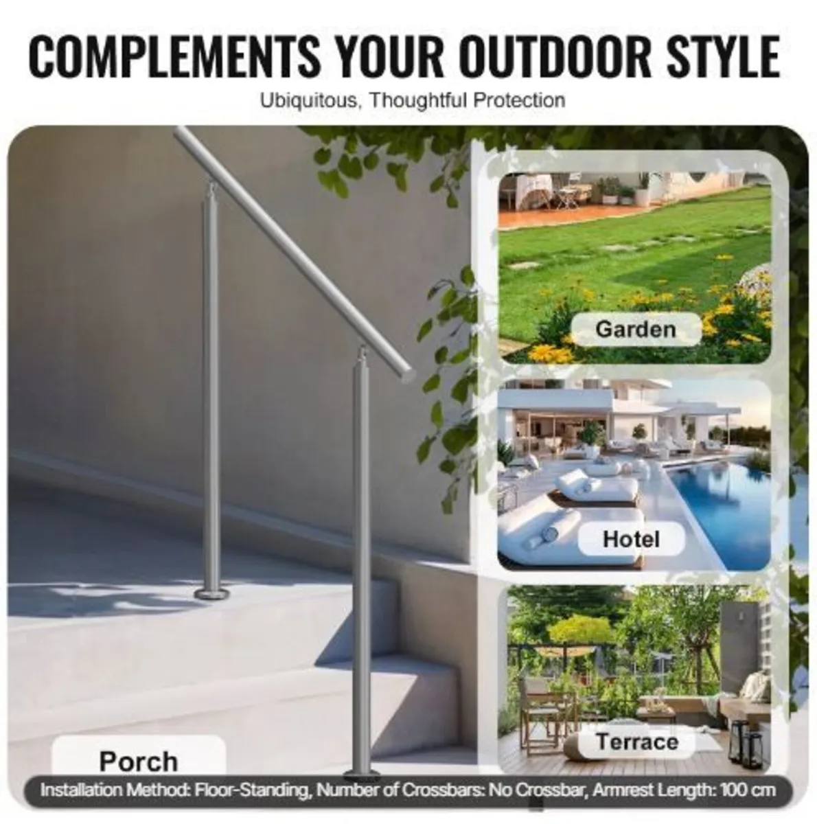 Handrails for Outdoor Steps, - Image 4
