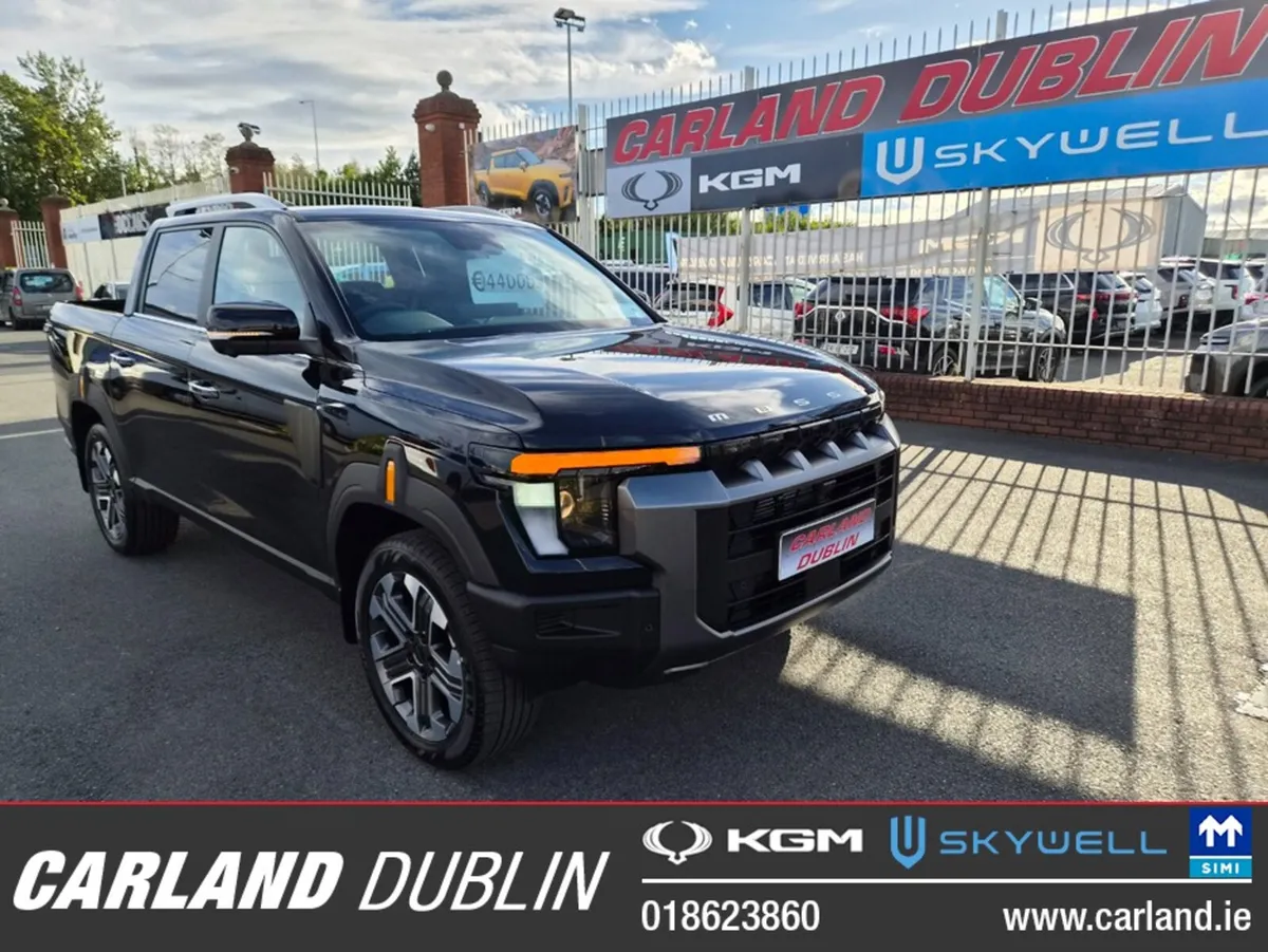 All new KGM Musso Q300 2026 @ Carland Dublin - Image 1