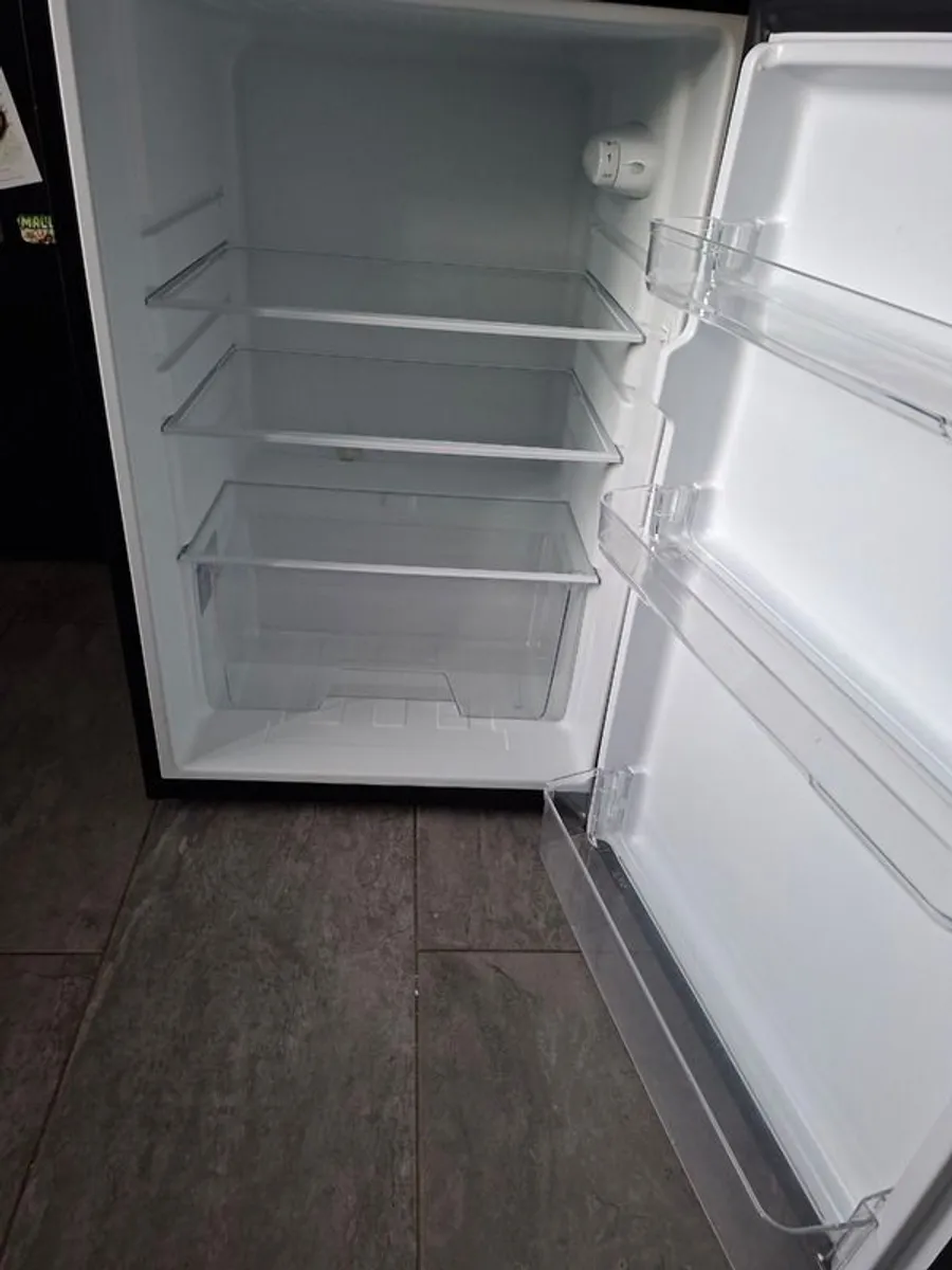 Black undercounter fridge - Image 2