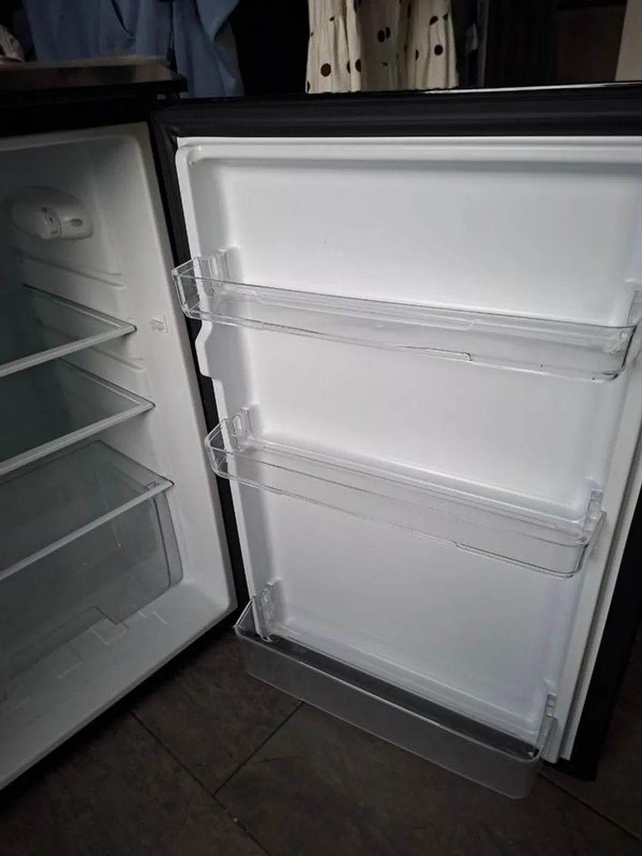 Black undercounter fridge - Image 3
