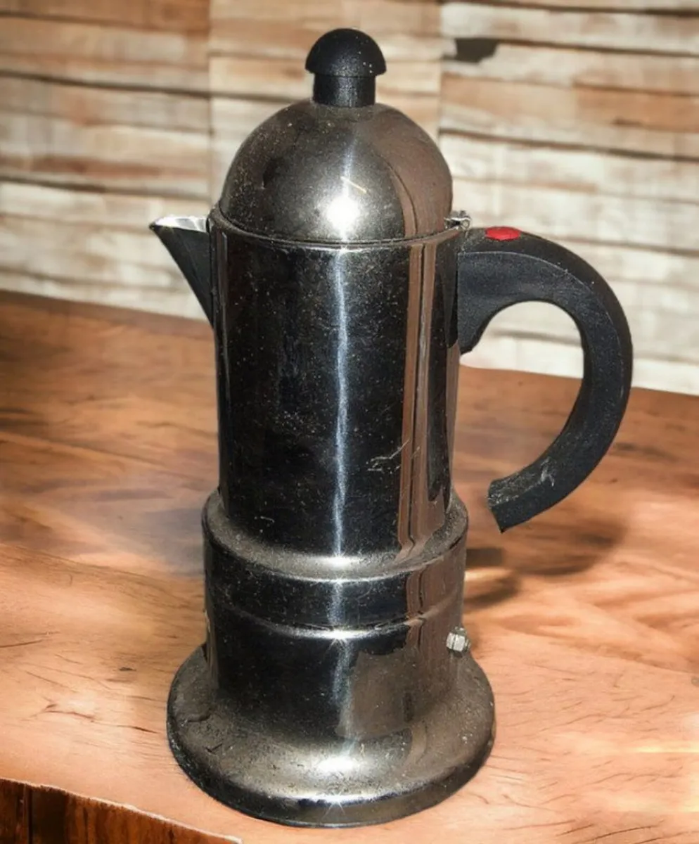 Vintage VEV Viganò Stovetop Espresso Maker–Unused - Image 3