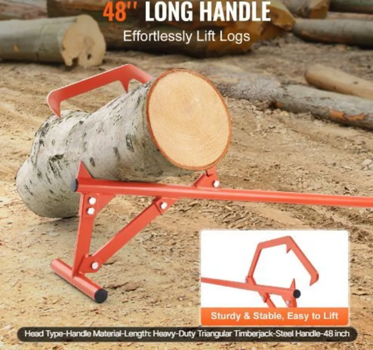 Timberjack, 46.5 in, Heavy Duty Steel - Image 2