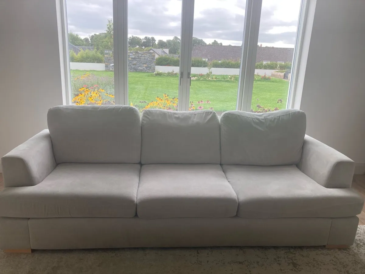 2 and 3 seater sofa - Image 1