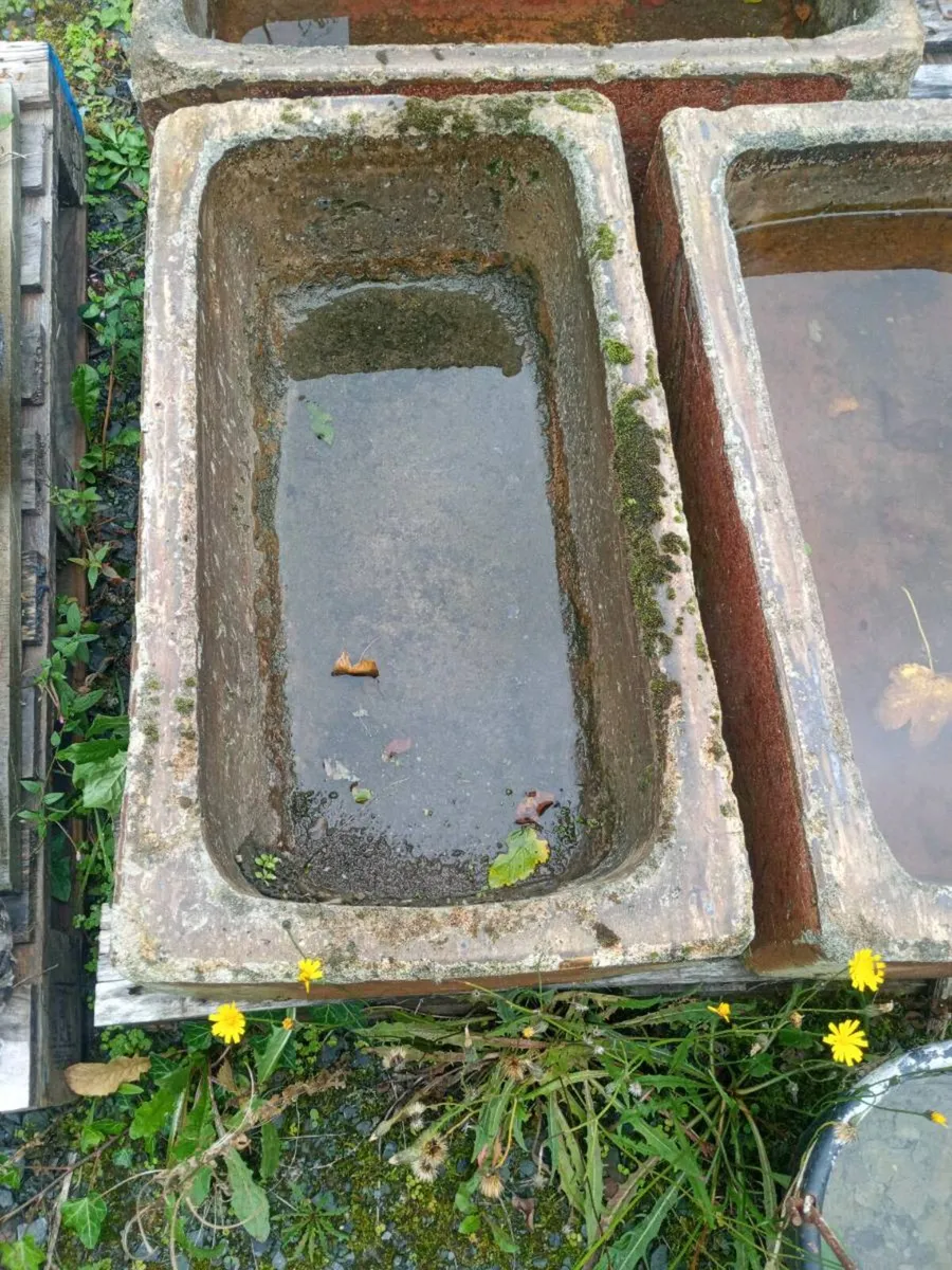 Antique cattle troughs - Image 2