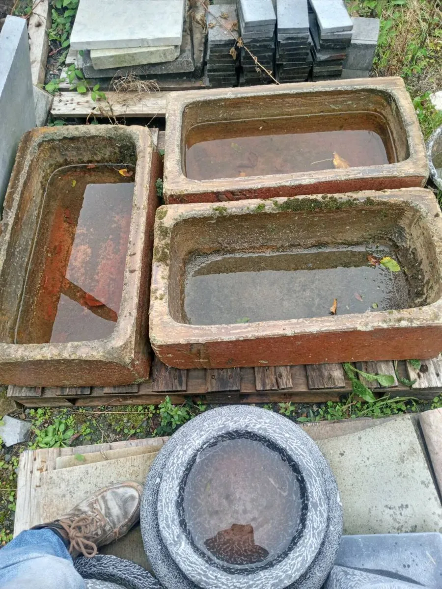 Antique cattle troughs - Image 1